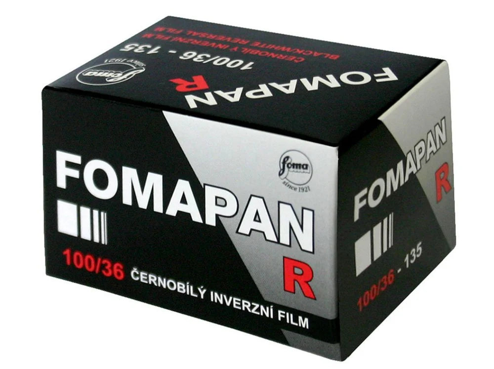 Foma Fomapan R 100 - 36exp, 135/35mm Black & White Reversal Film ...