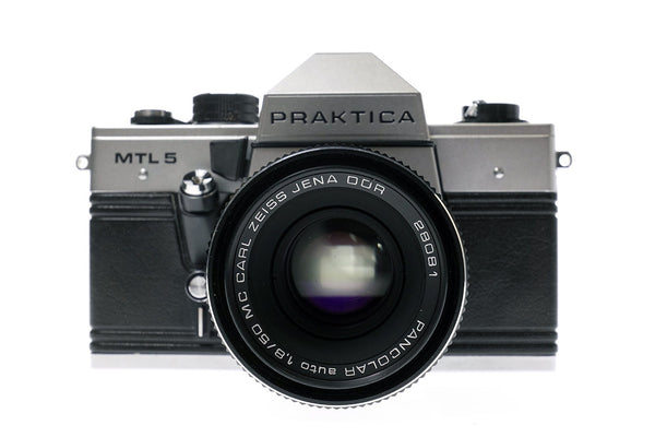 Praktica MTL5 35mm Film Camera with Pancolar Auto F1.8 50mm Lens