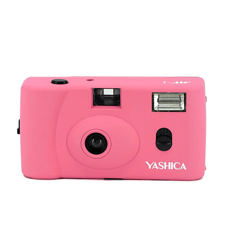 YASHICA MF-1 Reusable Camera w/ 400 ISO 35mm Color Film - Pink