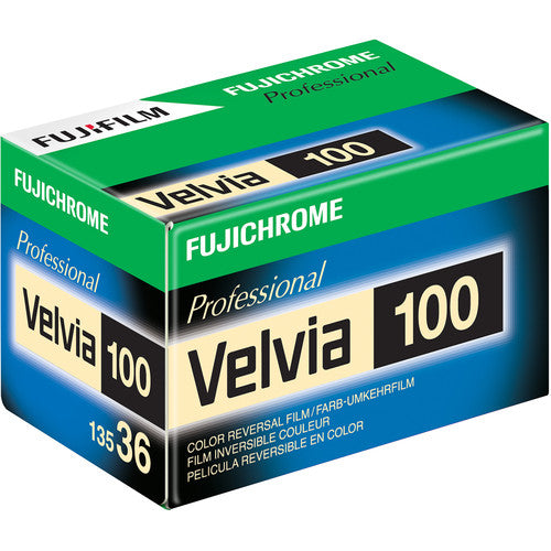 Fujifilm Fujichrome Velvia 100 - 36exp, 135/35mm Color Reversal Film