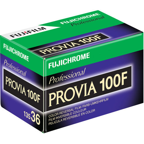 Fujifilm Fujichrome Professional Provia 100F - 36exp, 135/35mm Color Reversal Film