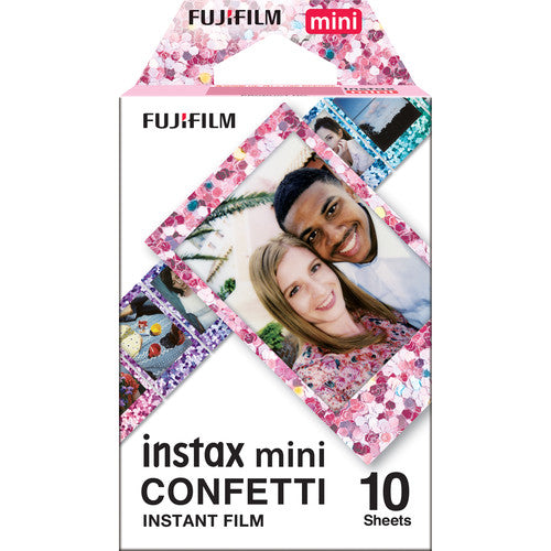 Fujifilm Instax Mini CONFETTI - 10 Sheets Instant Color Film