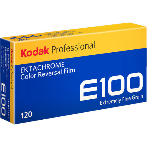 Kodak Professional Ektachrome E100 - 120 Color Reversal Film (5 Rolls)