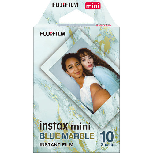 Fujifilm Instax Mini BLUE MARBLE - 10 Sheets Instant Color Film