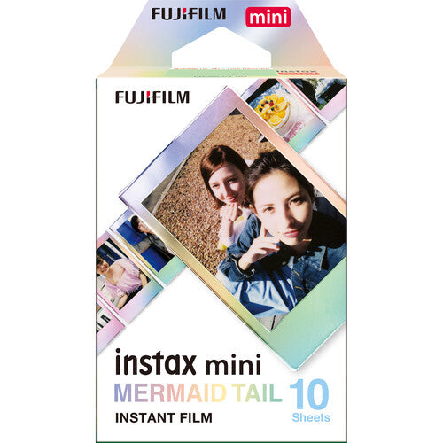 Fujifilm Instax Mini MERMAID TAIL - 10 Sheets Instant Color Film