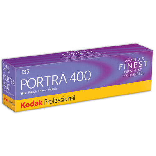 Kodak Professional Portra 400 - 36exp, 135/35mm Color Negative Film (5 Rolls)