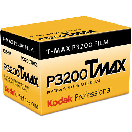 Kodak Professional TMax P3200 - 36exp, 135/35mm Black & White Negative Film