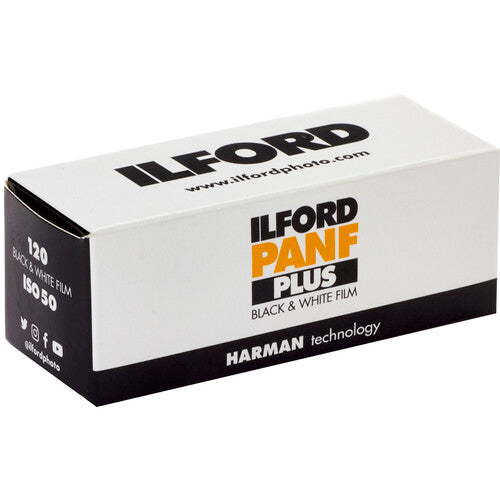 ILFORD PanF Plus 50 - 120 Black & White Negative Film