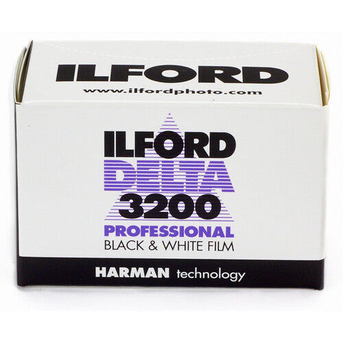 ILFORD Delta 3200 Professional - 36exp, 135/35mm Black & White Negative Film