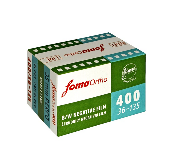 Foma Ortho 400 - 36exp, 135/35mm Black & White Negative Film