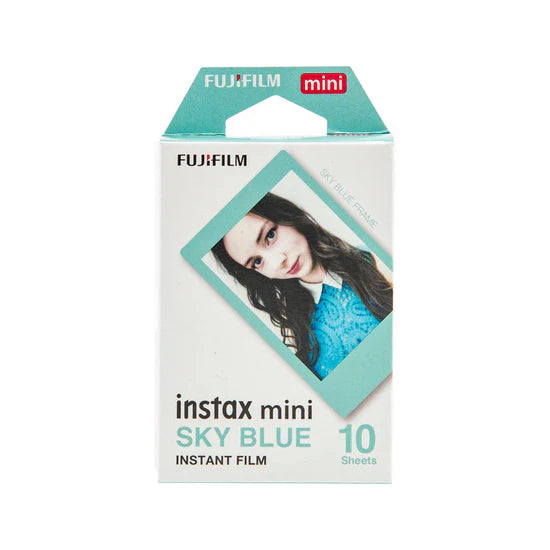 Fujifilm Instax Mini SKY BLUE - 10 Sheets Instant Color Film