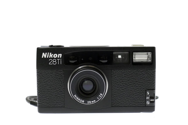 Nikon 28Ti Black Point & Shoot 35mm Film camera #6693