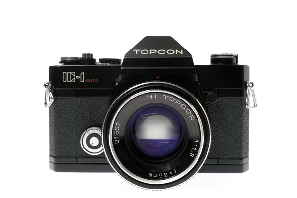 TOPCON IC‐1 AUTO Film Camera with HI TOPCOR 55mm F1.8 Lens