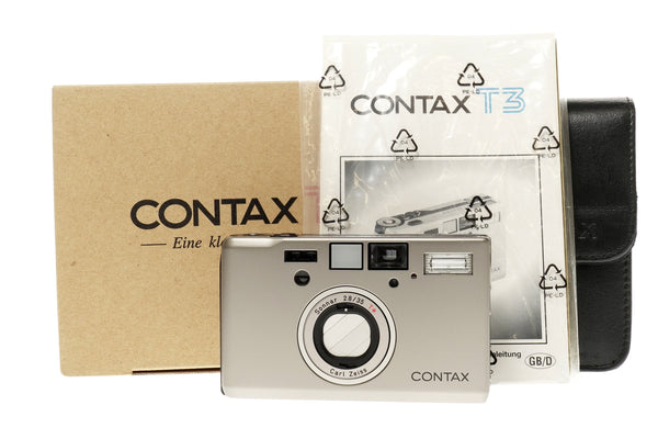 Contax T3 Point & Shoot 35mm Film Camera #323