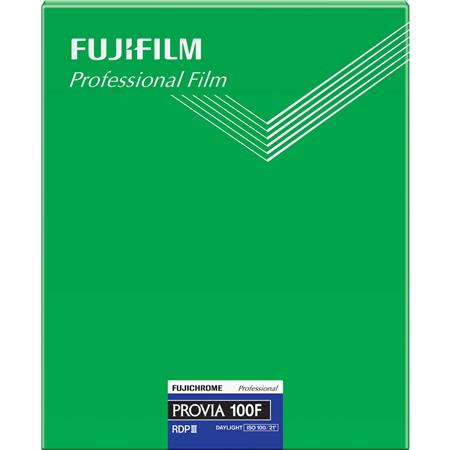 Fujifilm Fujichrome Provia 100F - 8x10 Color Reversal Film (20 Sheets)