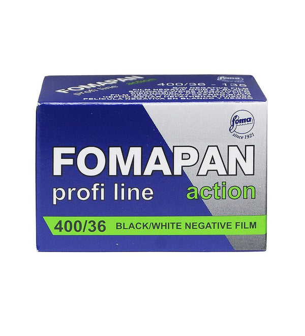 Foma Fomapan Action 400 - 36exp, 135/35mm Black & White Negative Film