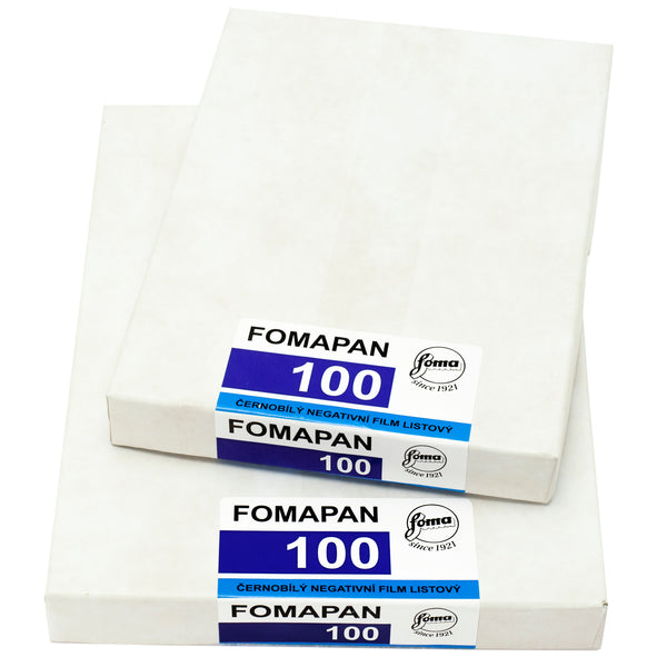 Foma Fomapan 100 - 4x5" Black and White Negative Film (50 Sheets)