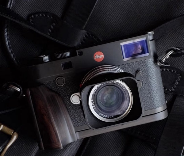 Handmade Wooden Hand Grip for Leica M10