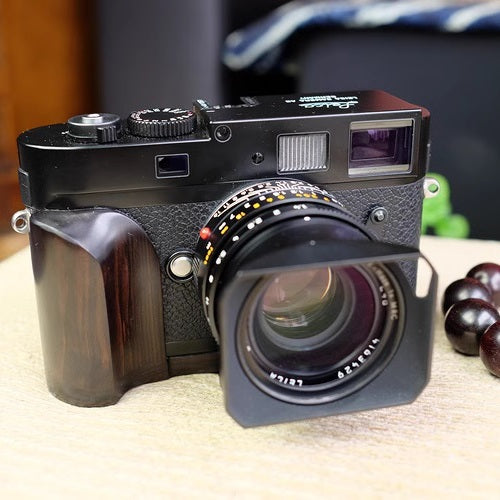 Handmade Wooden Hand Grip for Leica M240