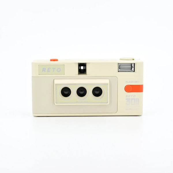 Reto Reto3D White Retrospekt Edition - 135/35mm Reusable Film Camera