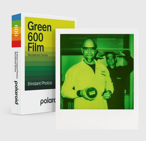 Polaroid 600 Color Instant Film - Green Reclaimed Series