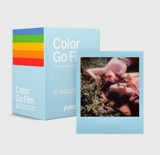 Polaroid Go Color Film Double Pack - Powder Blue Frame