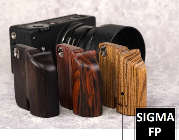 Handmade Wooden Hand Grip for SIGMA FP