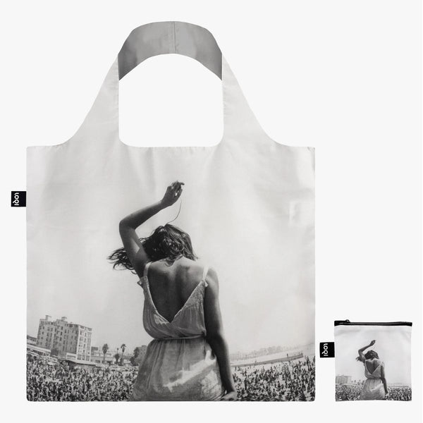 LOQI x Magnum Photos - Dennis Stock © Venice Beach Rock Festival 1968 Recycled Tote Bag