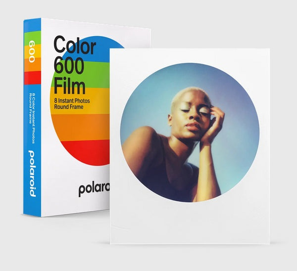 Polaroid 600 Color Instant Film -  Round Frame Edition