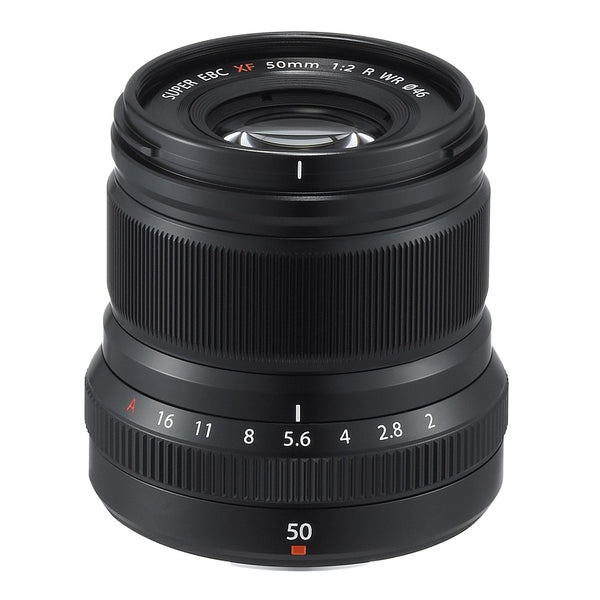 FUJIFILM FUJINON LENS XF 50mm F2 R WR BLACK