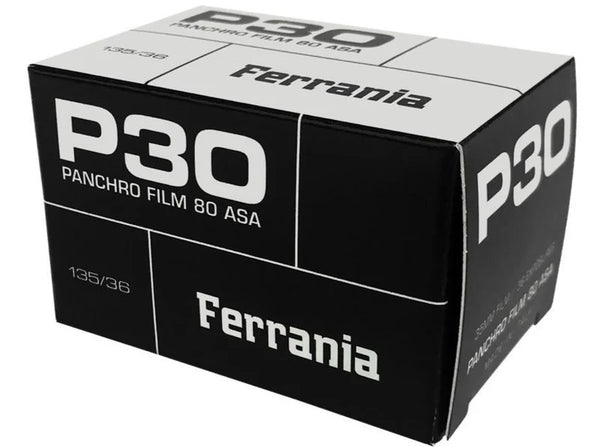 Ferrania P30 80 - 36exp, 135/35mm black & White Negative Film