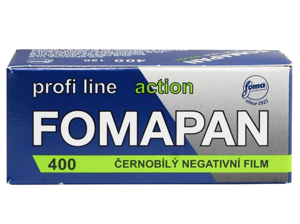 Foma Fomapan Action 400 - 120 Black & White Negative Film