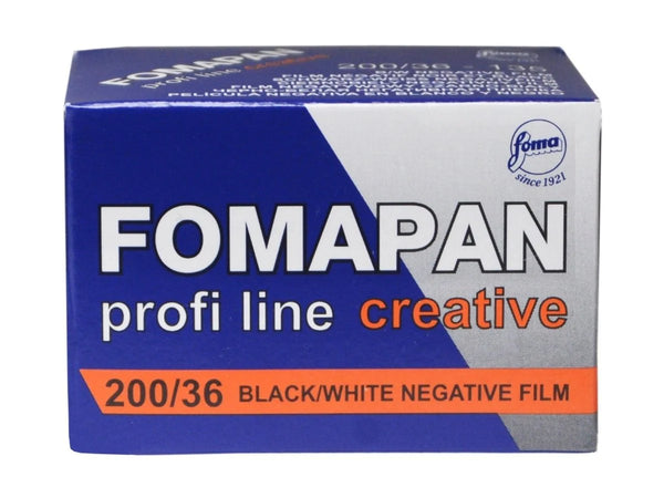 Foma Fomapan Creative 200 - 36exp, 135/35mm Black & White Negative Film