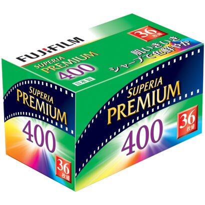 Fujifilm Superia Premium 400 - 36exp, 135/35mm Color Negative Film