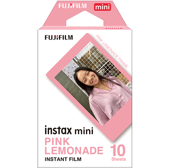 Fujifilm Instax Mini PINK LEMONADE - 10 Sheets Instant Color Film