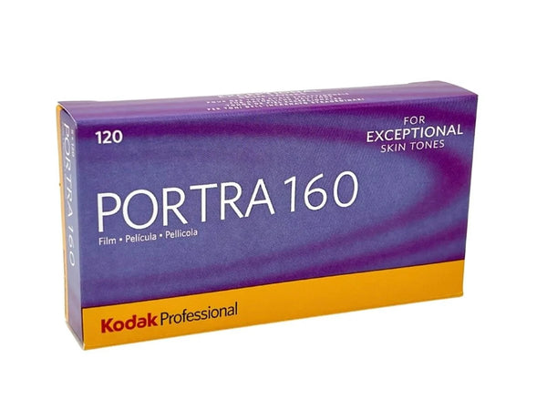 Kodak Professional Portra 160 - 120 Color Negative Film (5 Rolls)