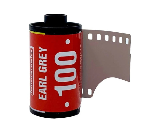 Lomography Earl Grey ISO 100 36exp, 135/35mm Black & White Negative Film (Single Roll)