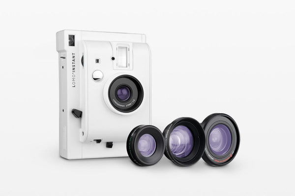 Lomography Lomo’Instant Camera & Lenses White Edition