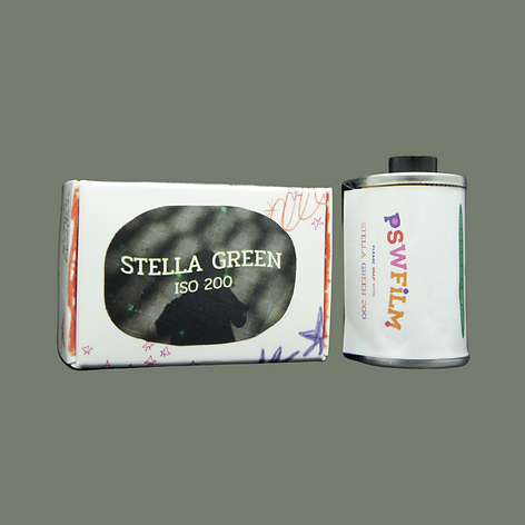 Please Snap with Film STELLA GREEN 200 - 36exp, 135/35mm Special Effect Color Negative Film