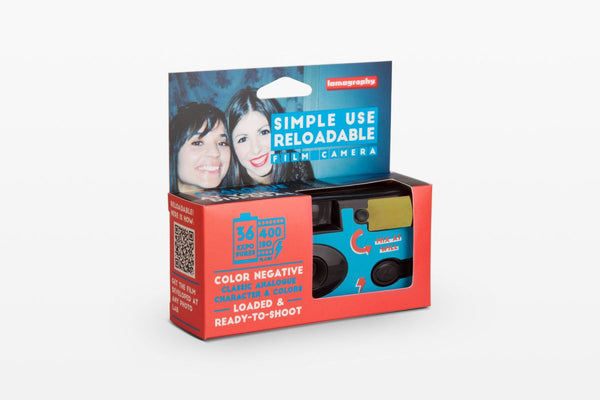 Lomography Simple Use Reloadable Film Camera Color Negative