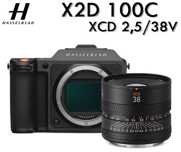 Hasselblad X2D 100C Camera + XCD 38v 38mm set